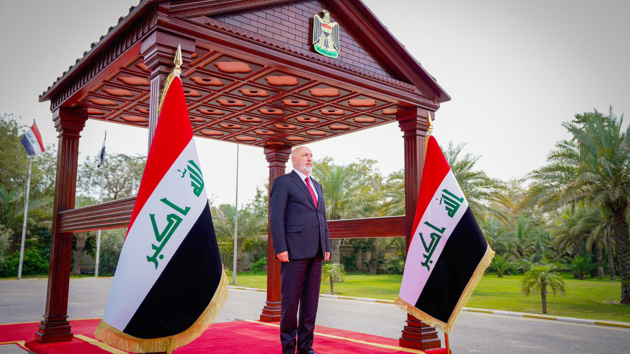 Irak'ta Cumhurbaşkanlığı devir teslim töreni yapıldı