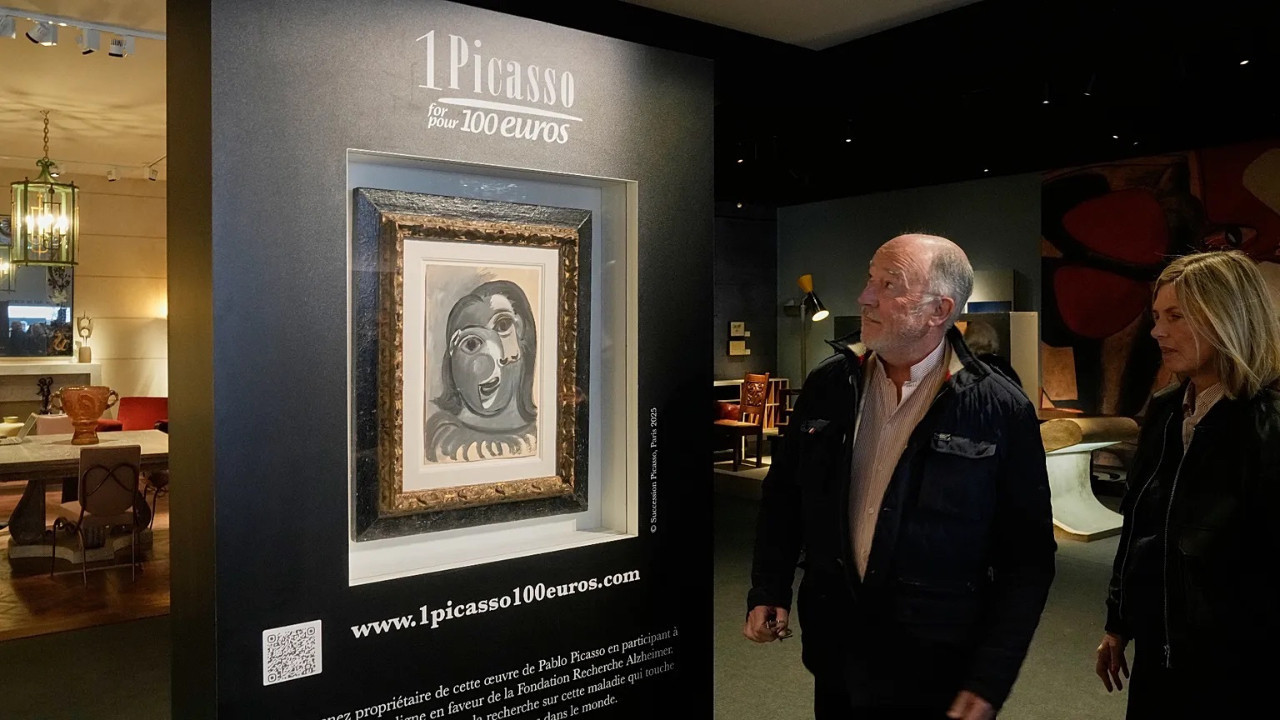 1 milyon avroluk eseri 100 avroya aldı! Fransa'da Picasso tablosu yok pahasına satıldı