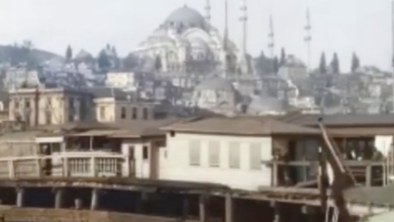 İstanbul’un ilk videosu yayınlandı! Tarih 1897
