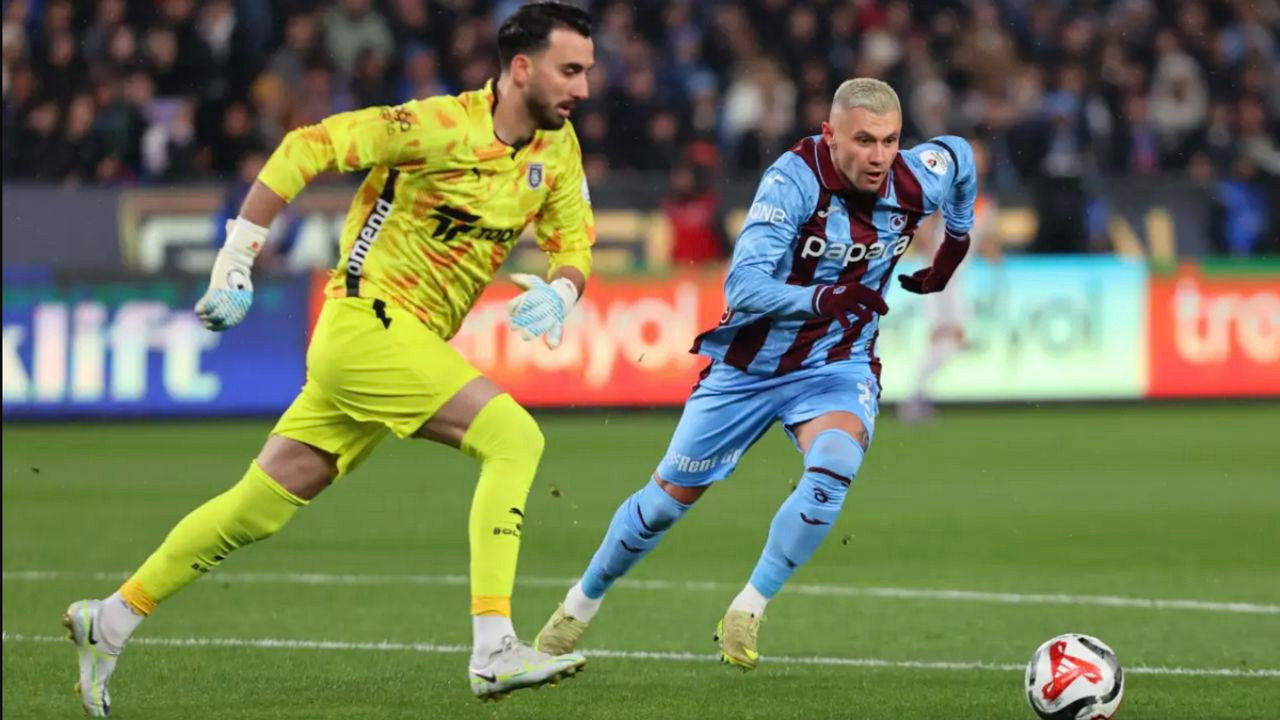 Trabzonspor, Başakşehir ile 1-1 berabere kaldı