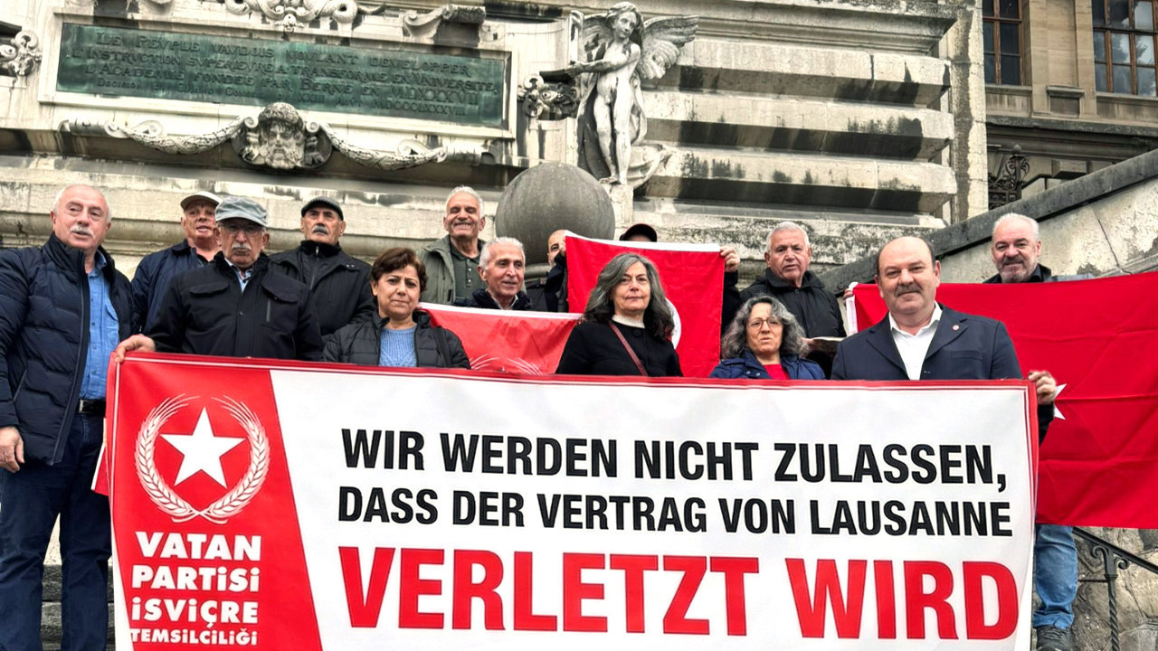 Vatan Partisi İsviçre Temsilci Hasan Kemahlı: Lozan anlaşmasını çiğnetmeyiz