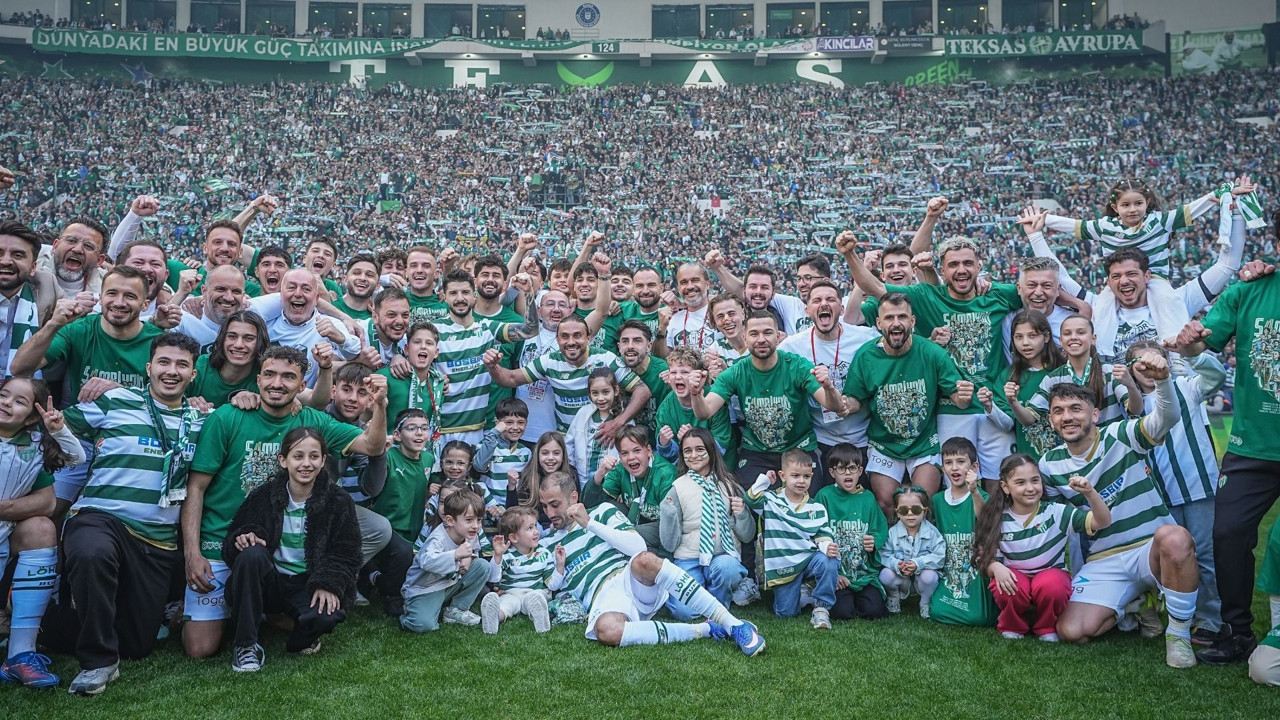 Bursaspor Türk futbol tarihinde bir ilki başardı