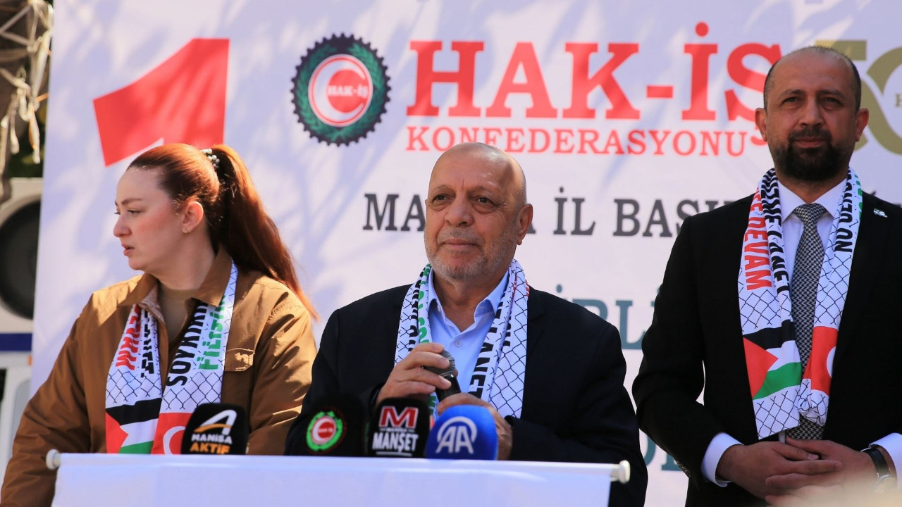 HAK-İŞ Genel Başkanı Arslan: ‘Gelir adaletsizliğine çözüm istiyoruz’