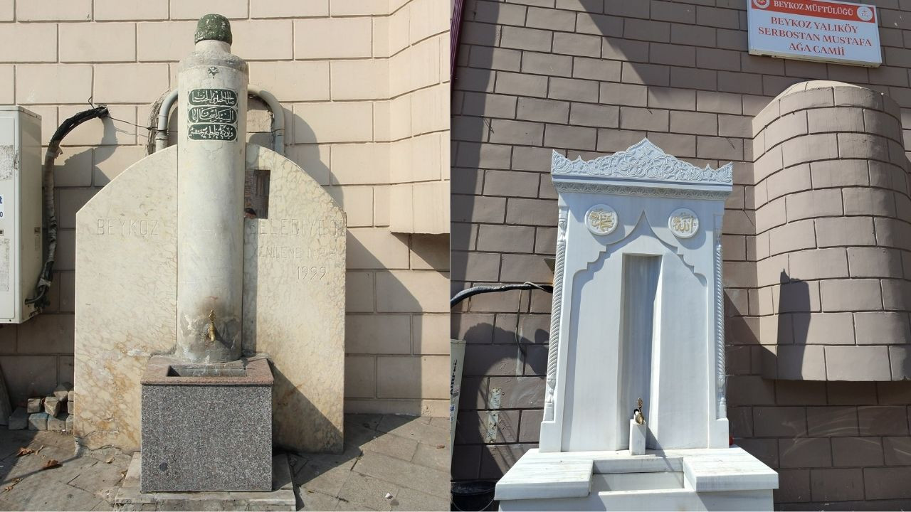 Restorasyon başarıyla tamamlandı! Tarihi eser artık yok