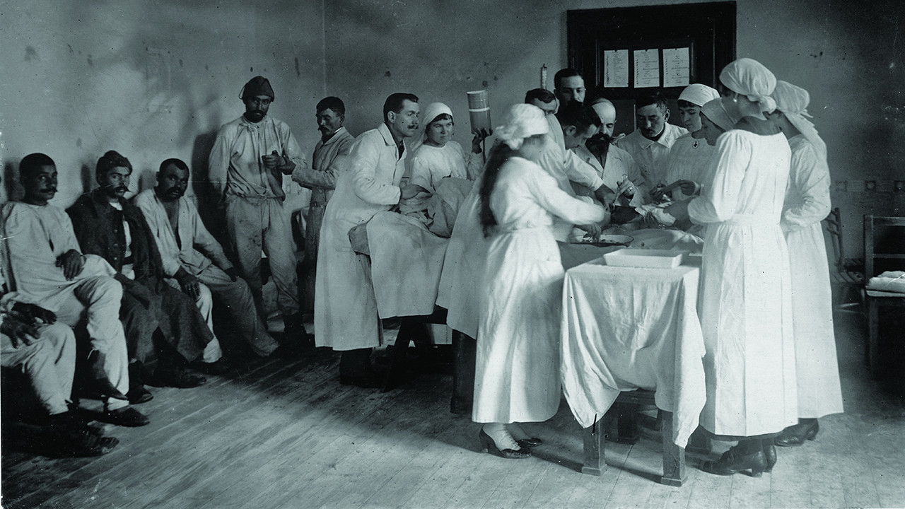 Çanakkale Savaşlarında yaralı askerlerin kaydı bulundu