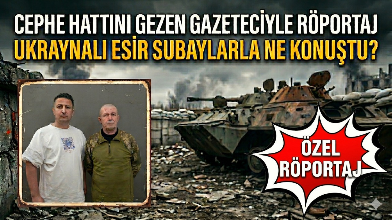 Cephe hattına giden gazeteciyle röportaj: Ukraynalı esir subaylar ne konuştu?