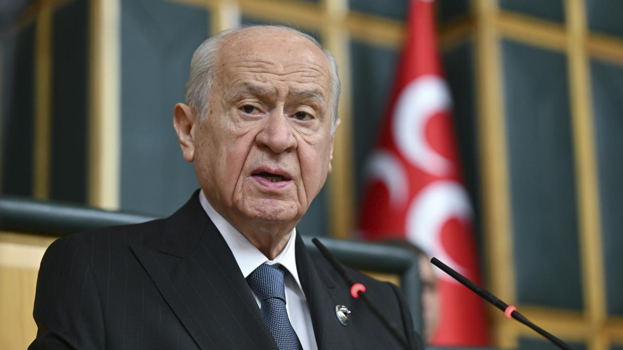 MHP lideri Devlet Bahçeli konuşuyor