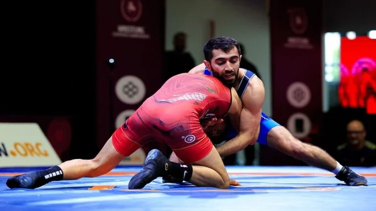 Milli güreşçi Kerem Kamal bronz madalya kazandı