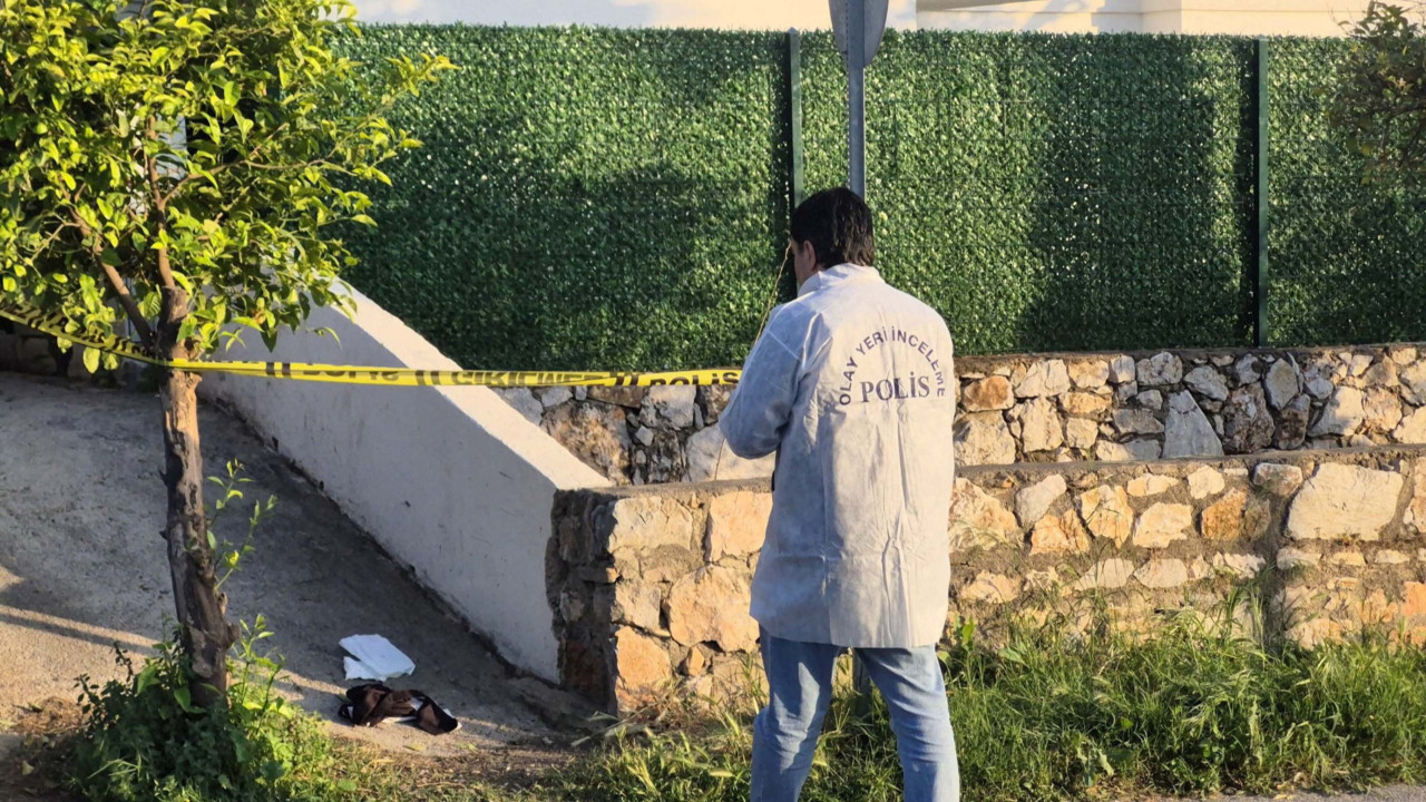 Bodrum'da evinin bahçesinde bıçaklandı