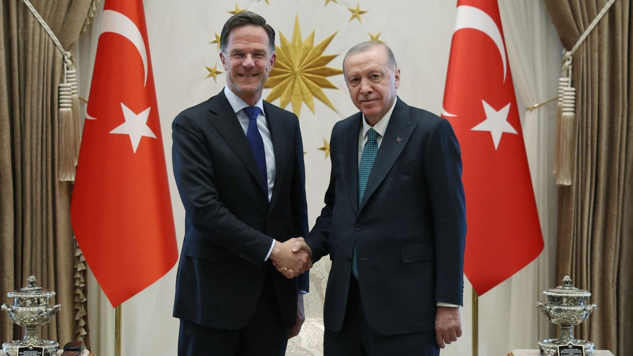 Cumhurbaşkanı Erdoğan, NATO Genel Sekreteri Rutte’yi kabul etti