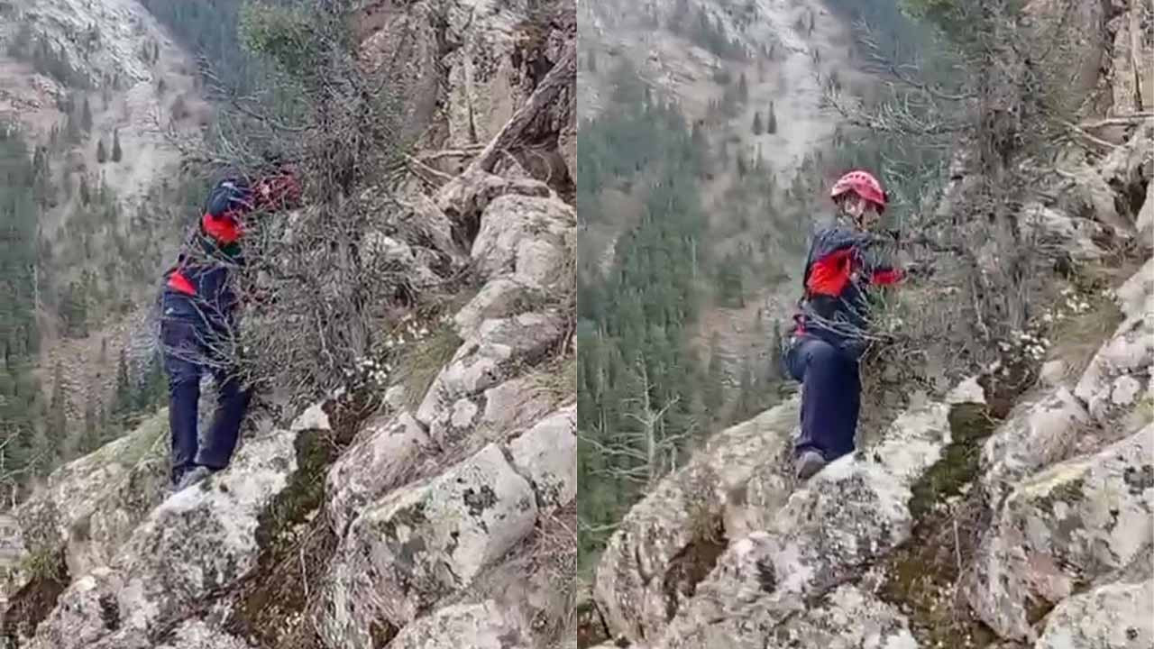 Yaylada mahsur kaldılar! Güçlükle kurtarıldılar! Tam beş saat sürdü