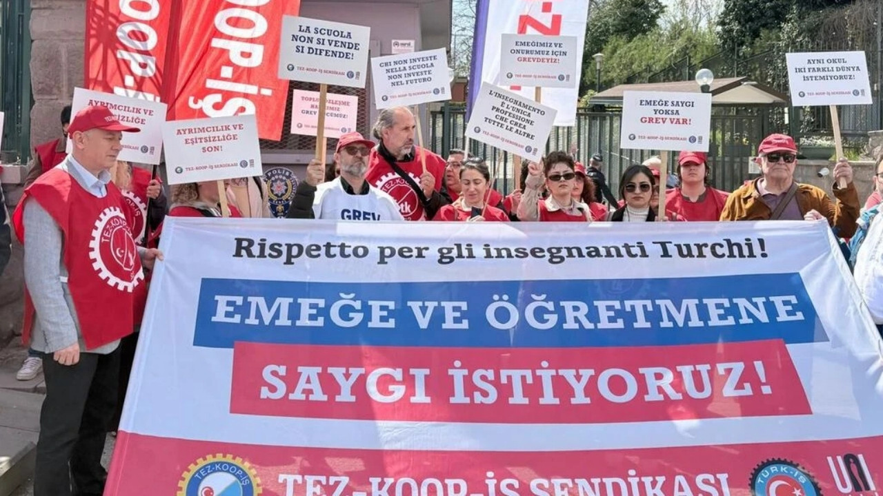 Özel İtalyan lisesi öğretmenleri: Söz değil bağlayıcı sözleşme