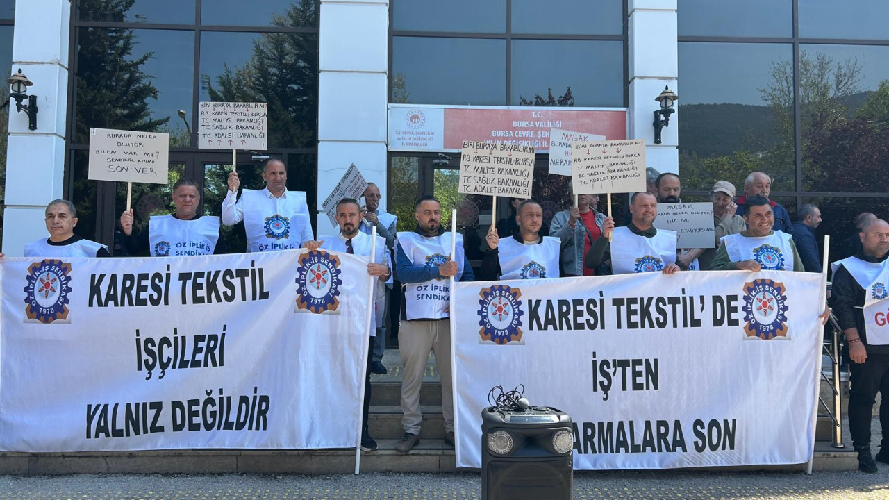 Öz İplik İş’ten Karesi Tekstil’e tepki: Hem emek hem çevre ihlalleri yaşanıyor