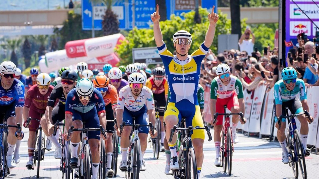 61. Cumhurbaşkanlığı Türkiye Bisiklet Turu'nda ilk etabı Tom Crabbe kazandı