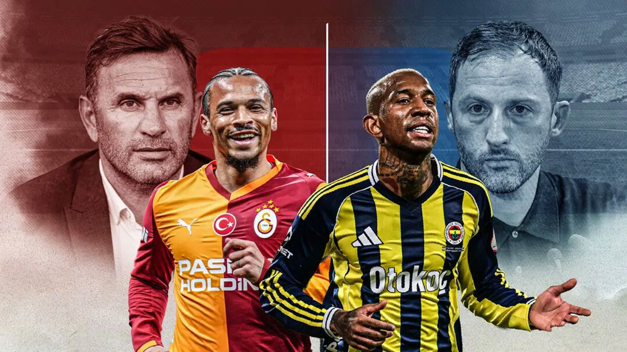Süper Lig'de derbi heyecanı: Galatasaray-Fenerbahçe ilk 11'ler belli oldu