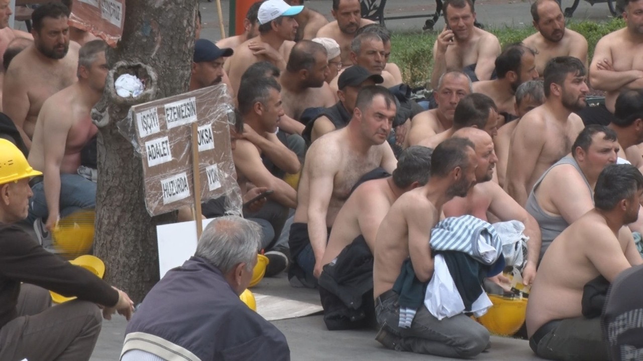 Doruk Madencilik işçilerine biber gazlı müdahale! Açlık grevi 8’inci gününde
