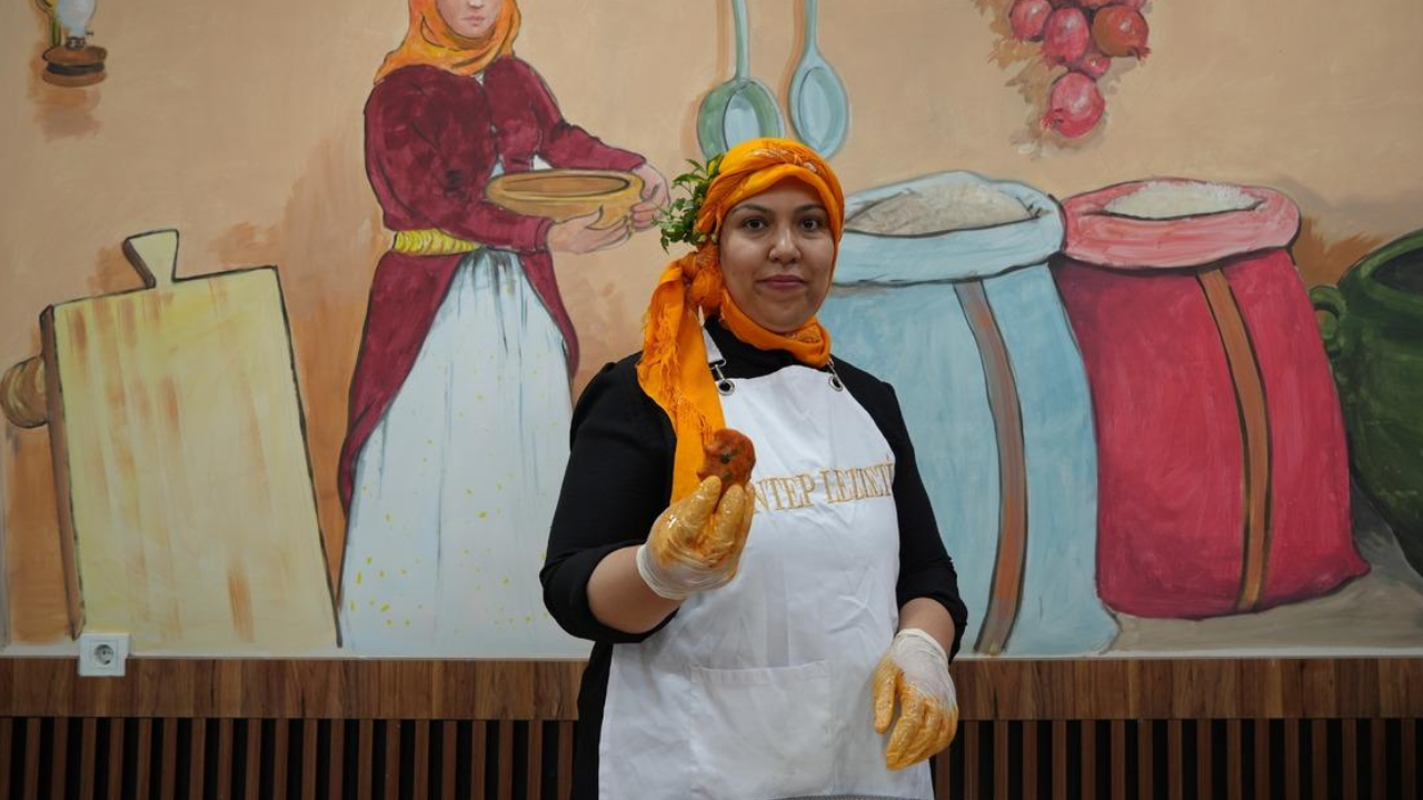 Gaziantep'te eşine yardıma gitti! Kendi işinin patronu oldu