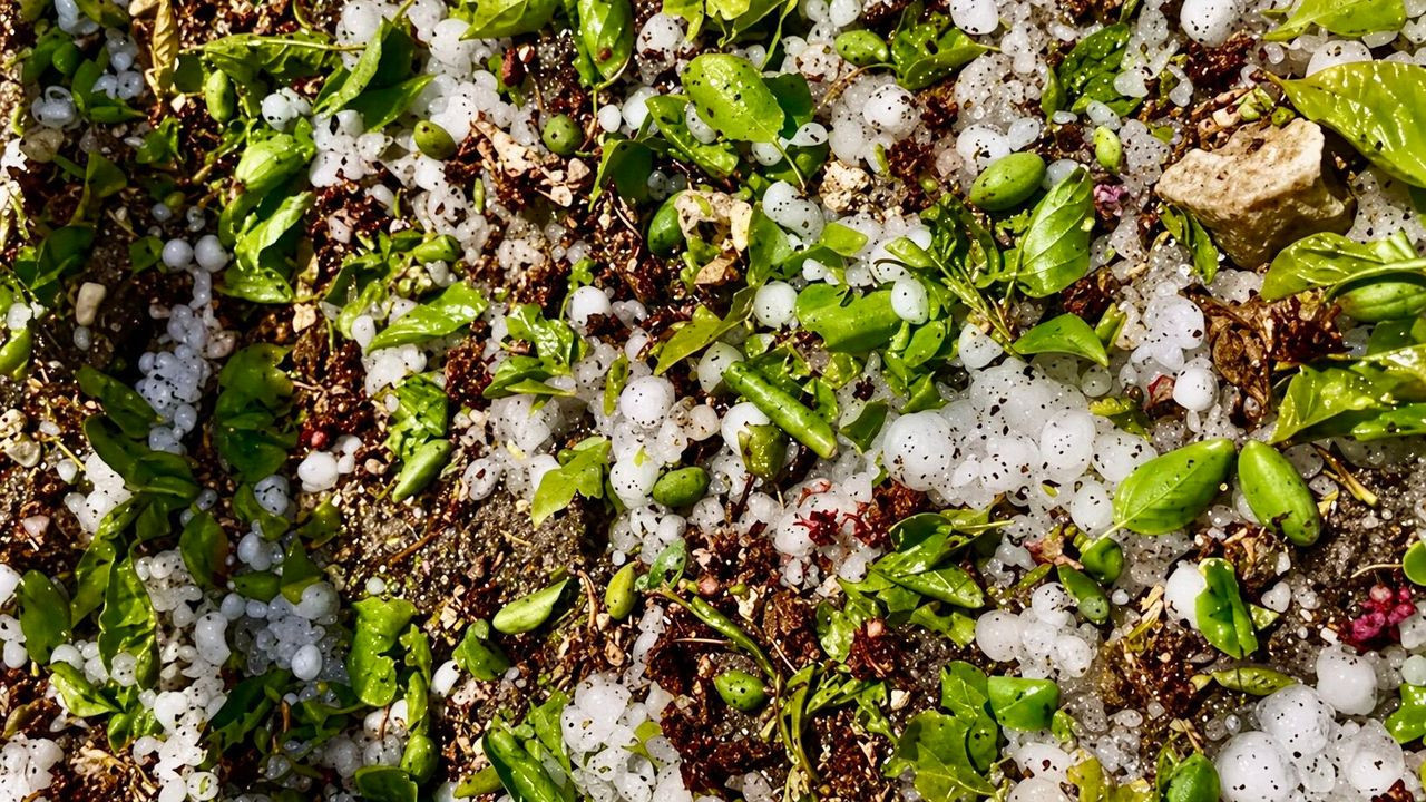 Malatya’da kayısıyı dolu vurdu! Şehirde hasar büyük