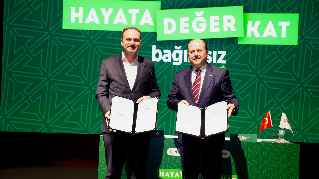 Ziraat Katılım ve Yeşilay’dan anlamlı iş birliği: 'Bağımsız Kart' ile hayata değer kat