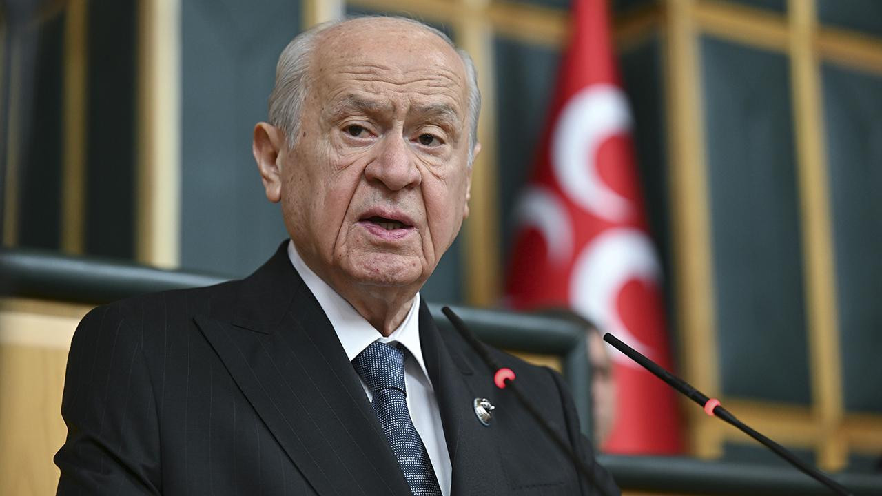 MHP lideri Devlet Bahçeli konuşuyor