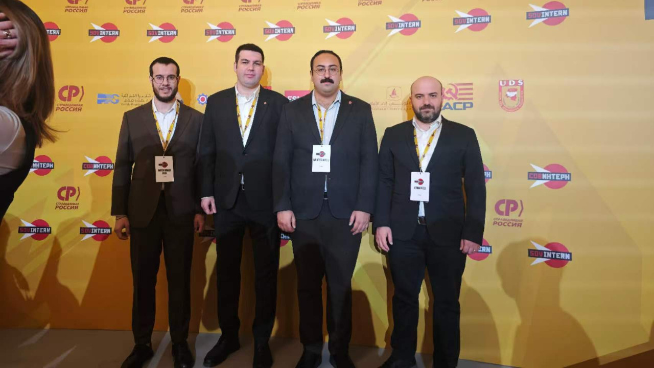 Vatan Partisi dünya sosyalistlerine Moskova’dan seslendi: TRÇİ ittifakı insanlığın kaderini değiştirir