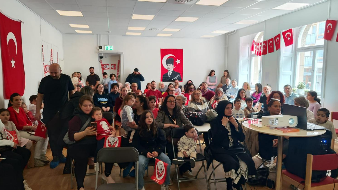 23 Nisan Ulusal Egemenlik ve Çocuk Bayramı İsveç’te coşkuyla kutlandı