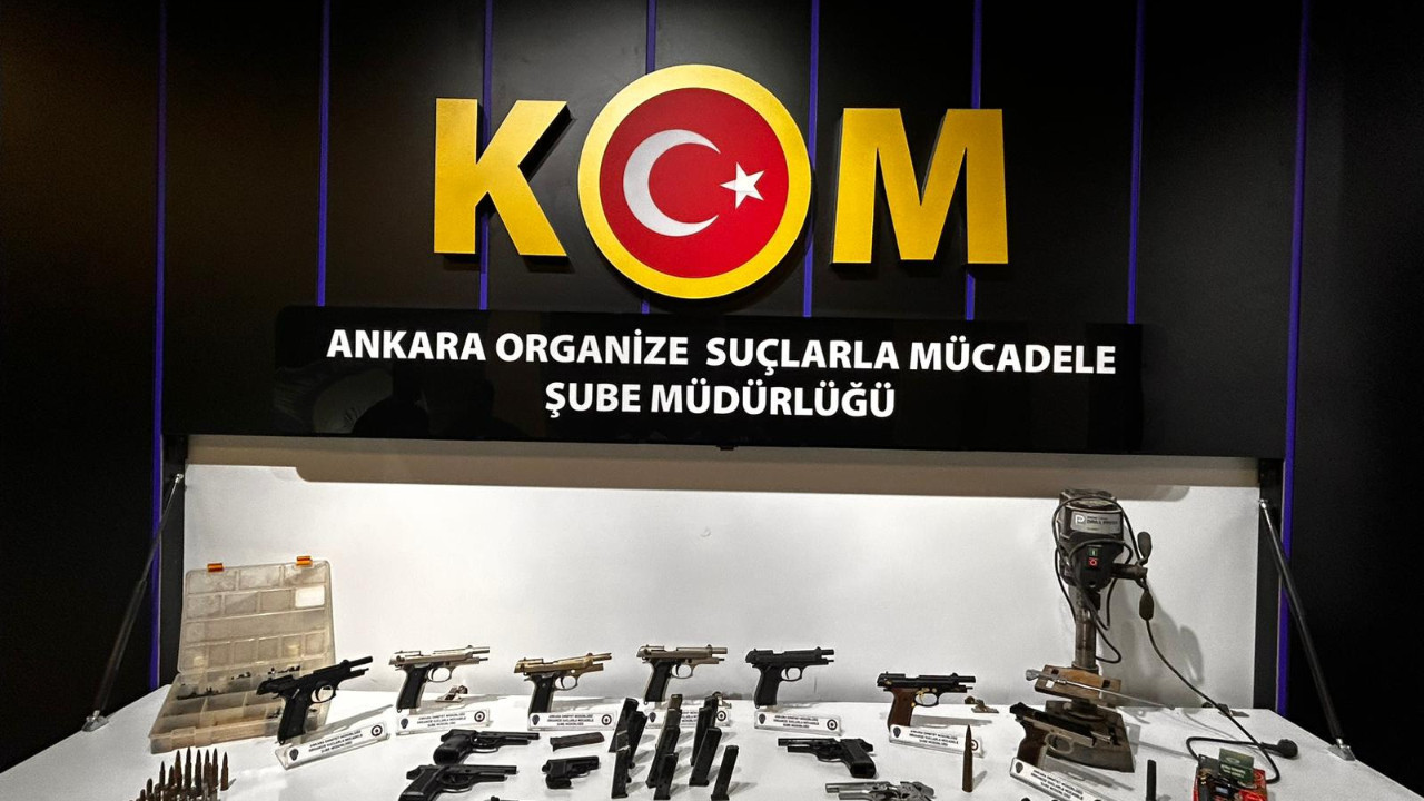 Başkentte silah kaçakçılığı operasyonu: 4 tutuklama