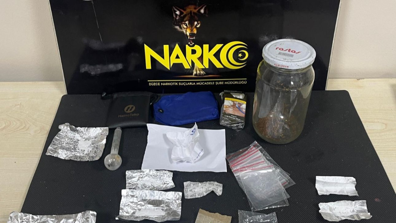 Düzce'de uyuşturucu operasyonu: İki kişi tutuklandı
