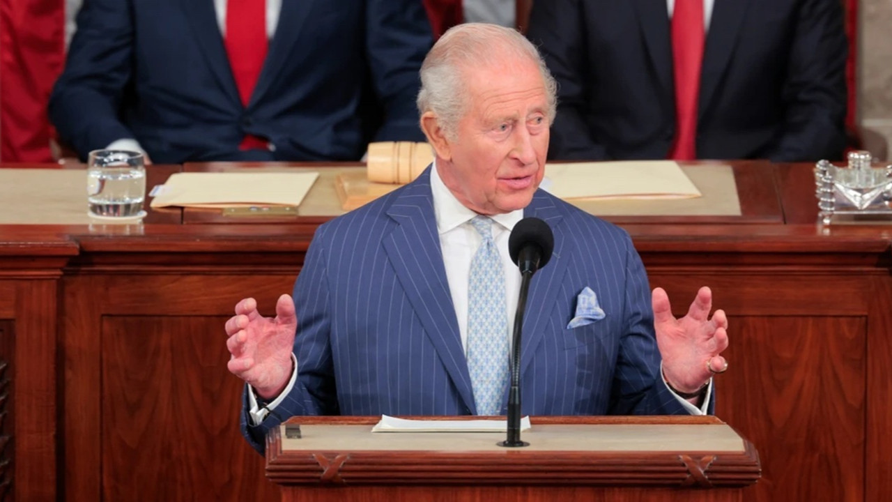 Kral Charles ABD Kongresi'ne hitap etti