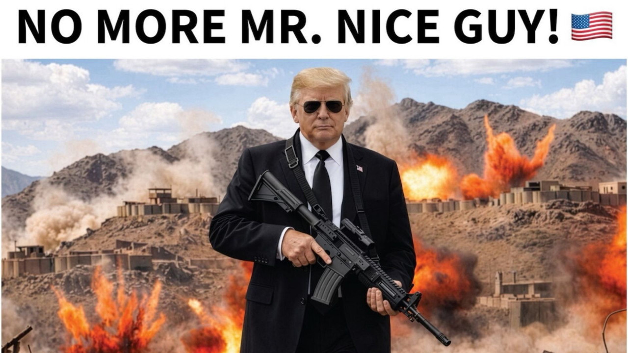 Trump absürt bir görselle İran’a gözdağı vermeye çalıştı