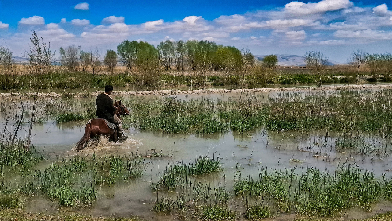 8 Yıllık kuraklık sona erdi: O göl yeniden hayata dönüyor