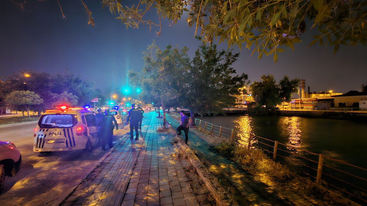Adana'da sulama kanalına giren kişi kayboldu