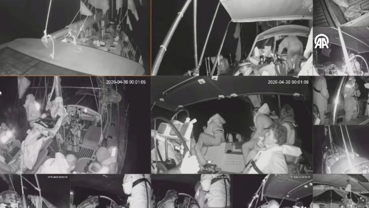 İşgalci İsrail'den yardım filosuna engel: 21 tekneye el koydular