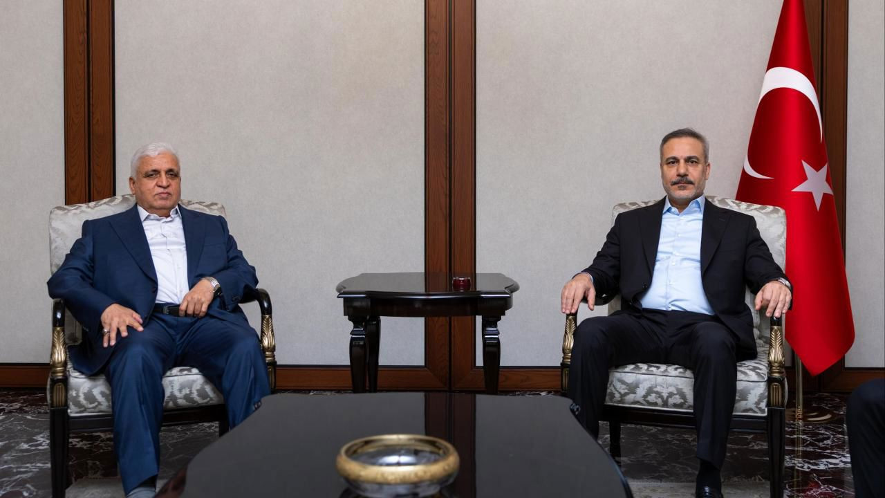 Fidan, Haşdi Şabi Komisyonu Başkanı Falih el-Feyyad ile görüştü