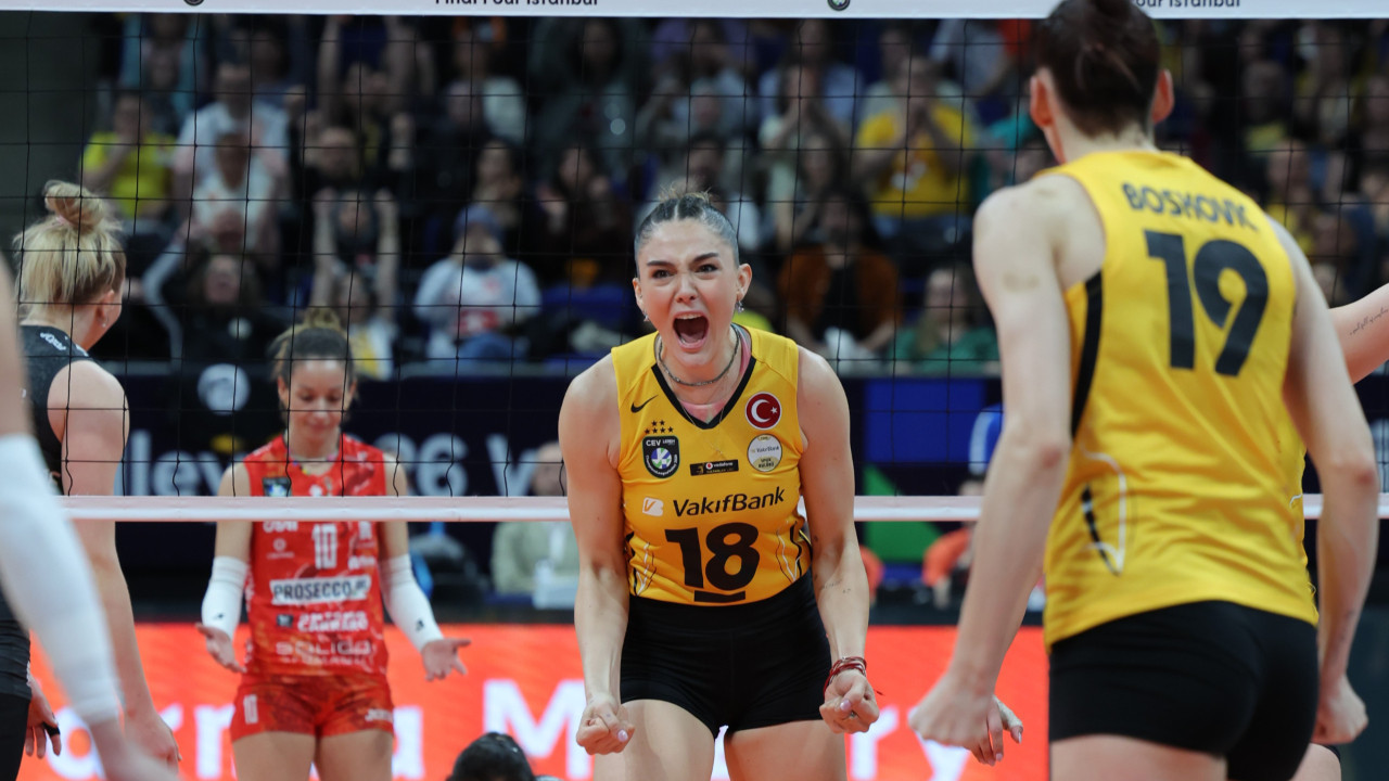 VakıfBank, 10’uncu kez Şampiyonlar Ligi finalinde