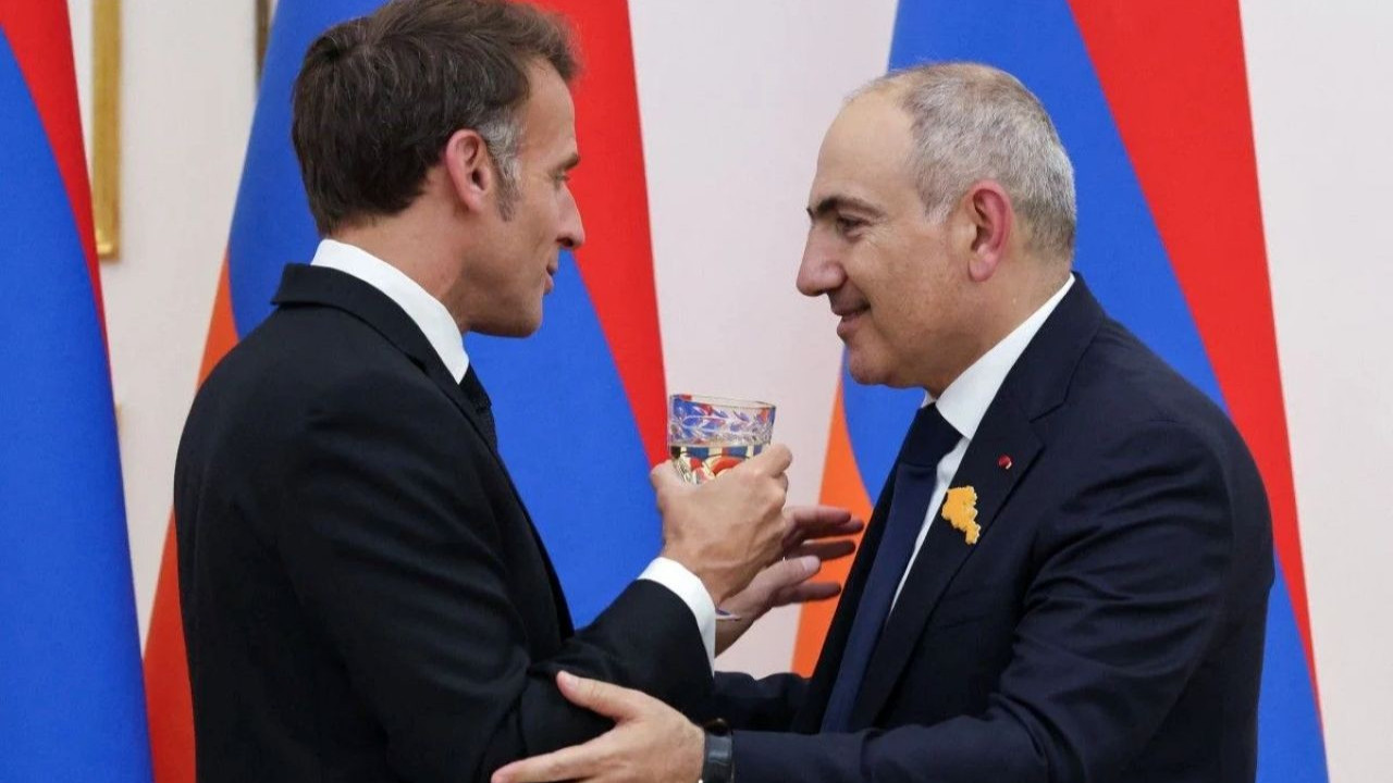 Macron ve AB'den Erivan'da Ermenistan'a destek mesajları: 'Rus uydusuydu şimdi bize yakın'