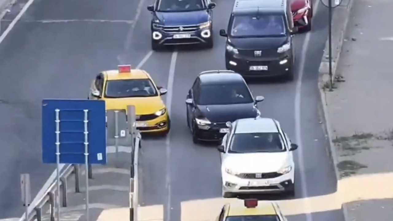 Beykoz'da dron destekli trafik denetimi yapıldı