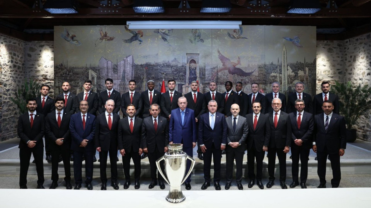 Cumhurbaşkanı Erdoğan, Galatasaray heyetini kabul etti