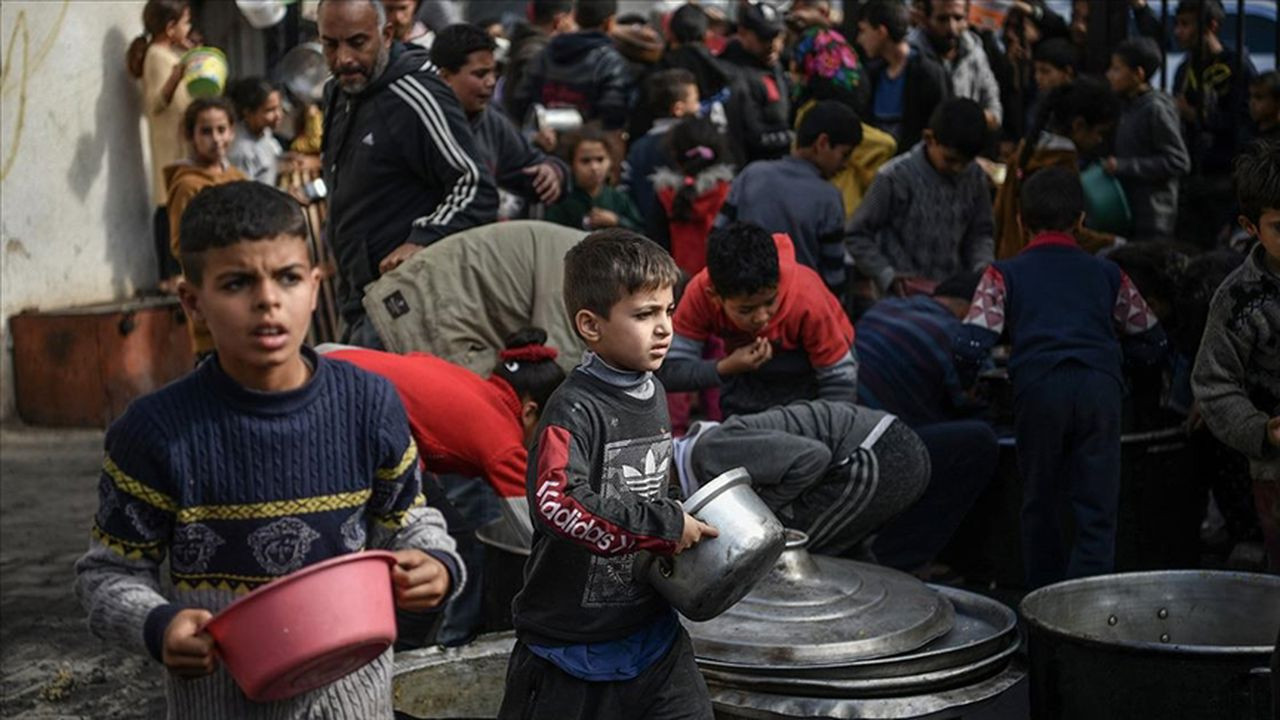 Gazze'de 1,6 milyon kişi kıtlık tehlikesiyle karşı karşıya