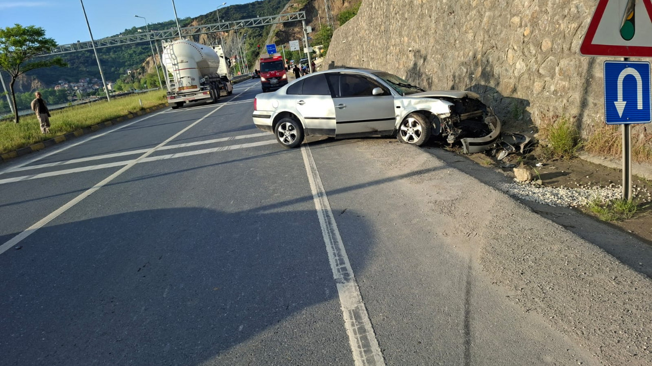 Zonguldak'ta trafik kazası: 5 yaralı var
