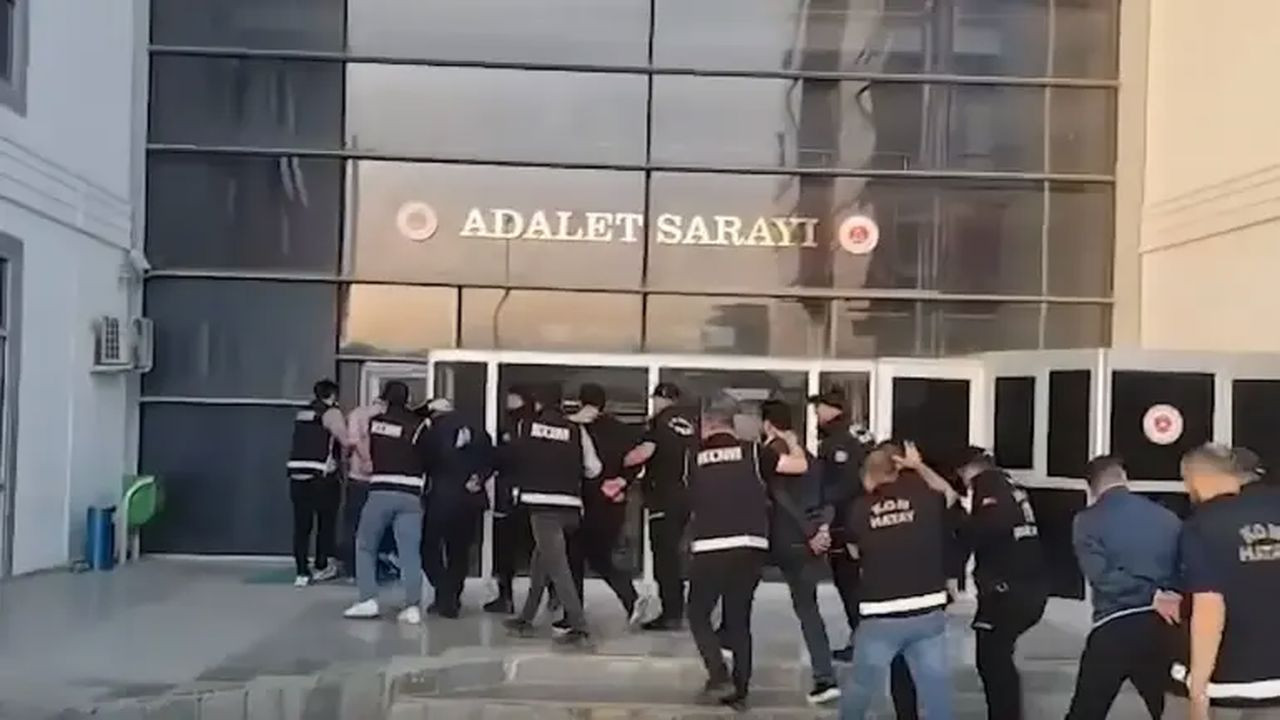 Hatay’da organize suç örgütüne operasyon: 28 tutuklu