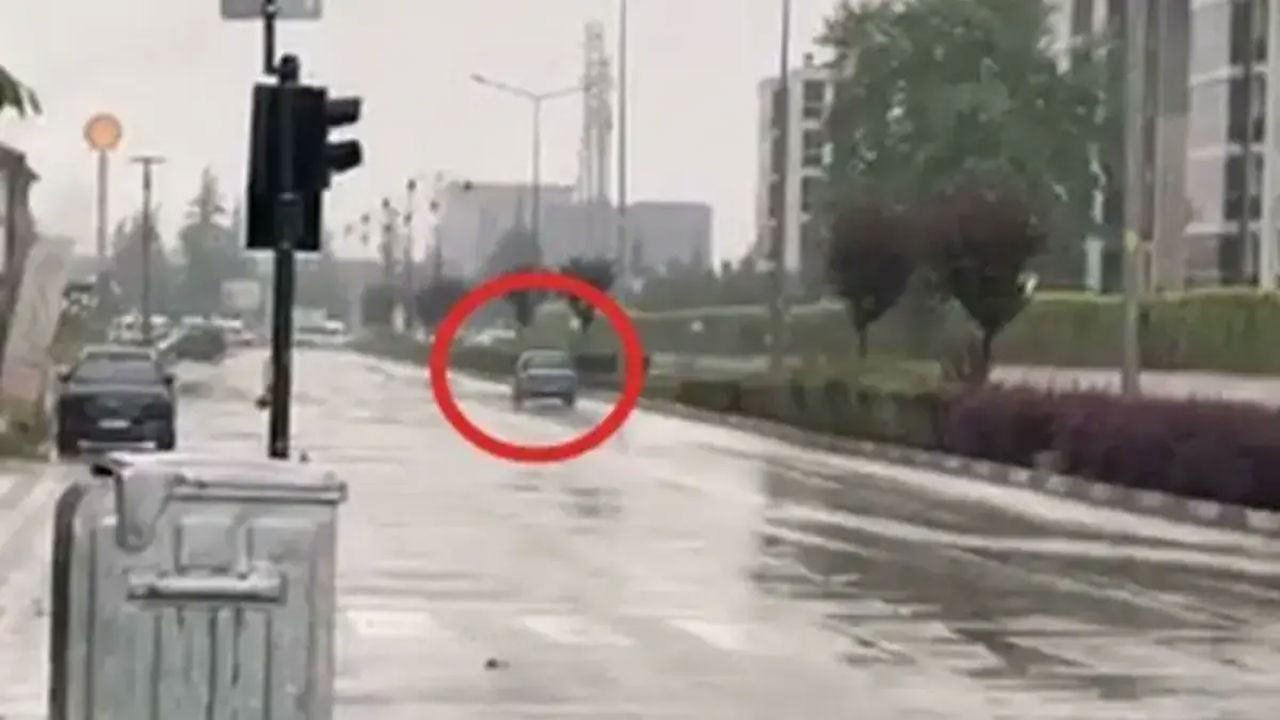Ters yönde ilerledi, 20 bin TL ceza yedi!