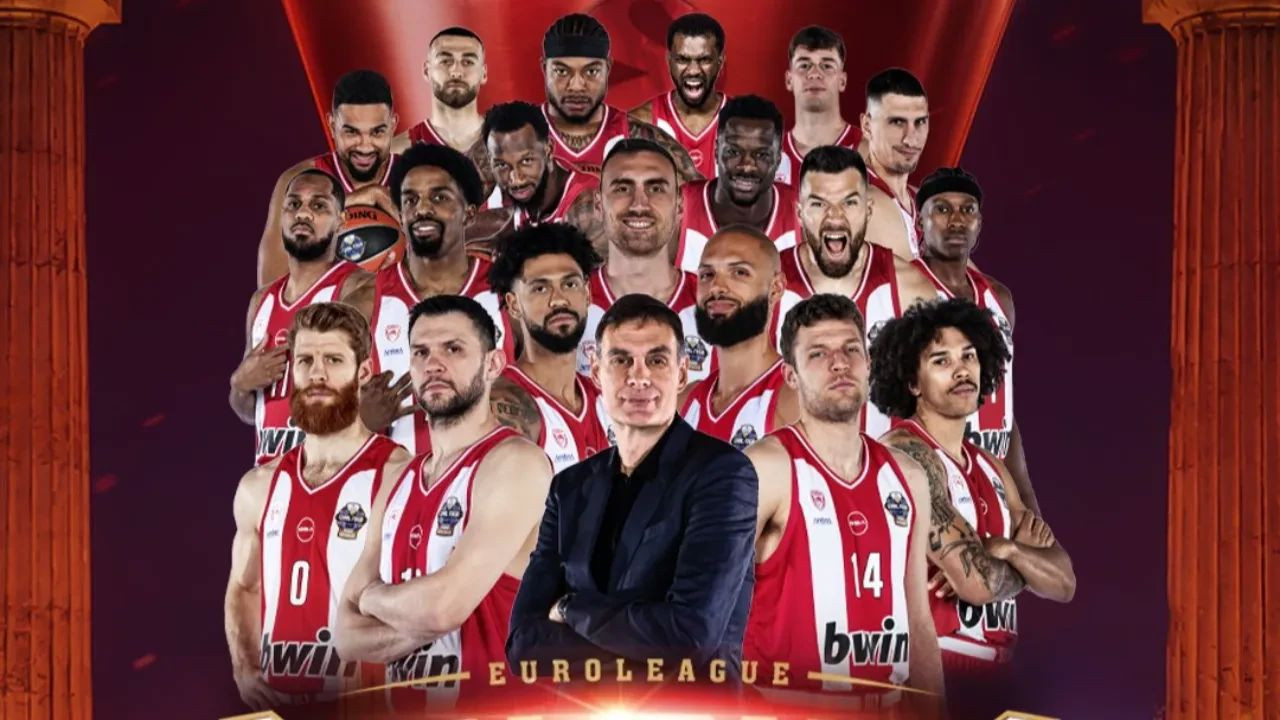 Euroleague'de şampiyon Olympiakos oldu