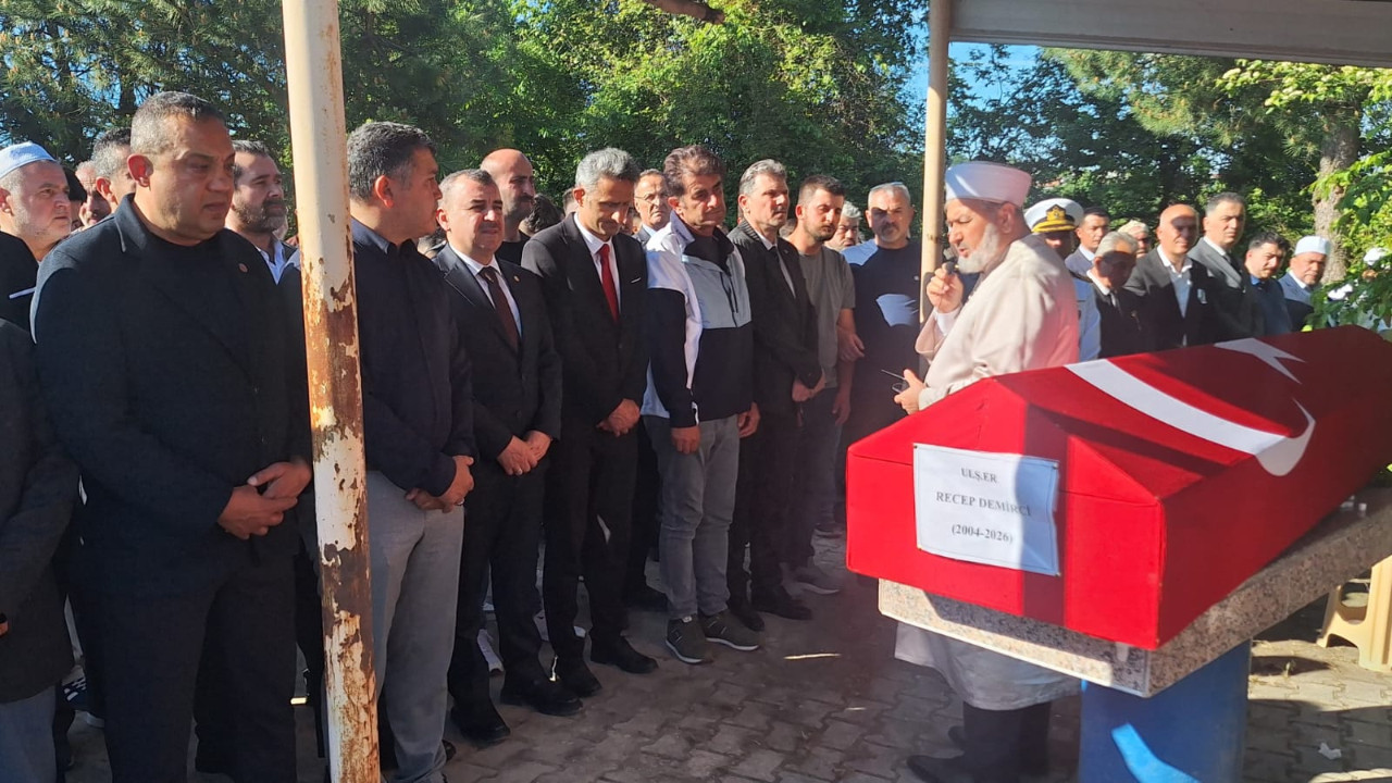 Piyade Er Recep Demirci son yolculuğuna uğurlandı