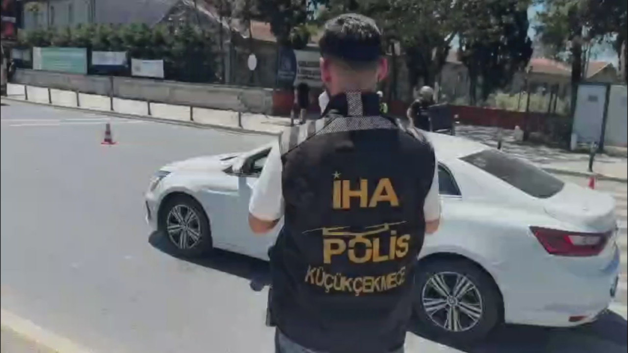 Küçükçekmece'de 500 polis huzur için sahada görev yapıyor