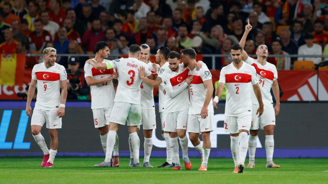 A Milli Futbol Takımı'ndan gol yağmuru! Kuzey Makedonya hazırlık maçını 4-0 kazandık