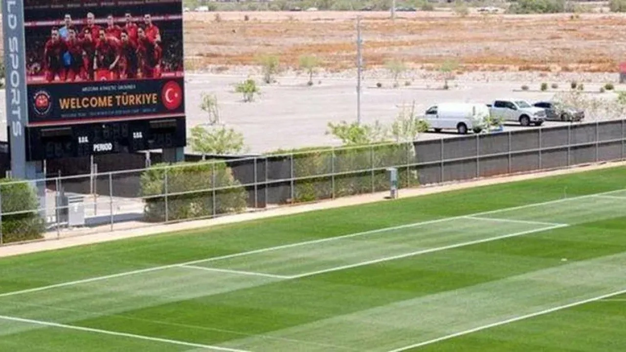 Arizona çölünde Dünya Kupası hazırlığı! A Milli Takım'ın kam