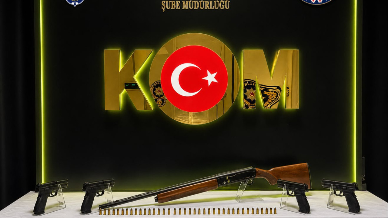 Denizli'de silah kaçakçılığı operasyonu: 3 tutuklama