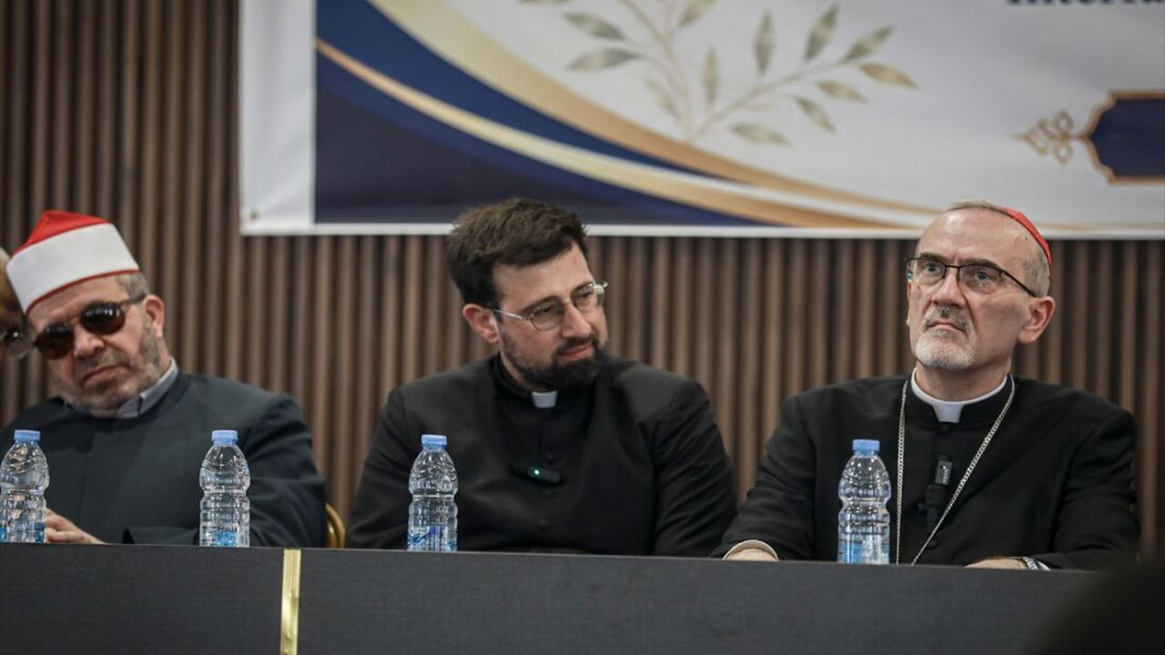 Kudüs'teki Katolik ve Ortodoks kiliselerinin liderleri Gazze'yi ziyaret etti