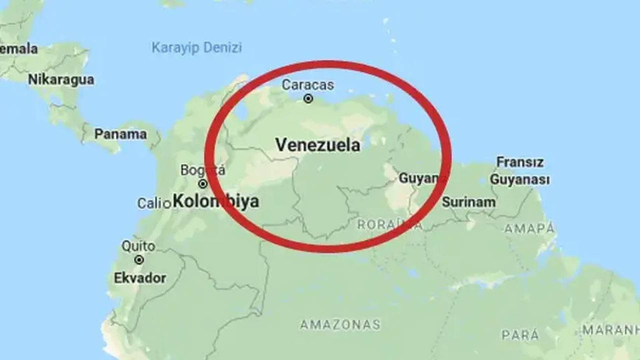 Venezuela'da 7,1 büyüklüğünde deprem!
